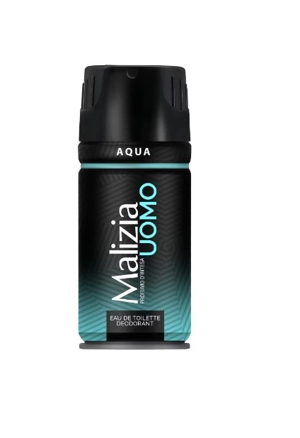 MALIZIA DEODORANT 150ML MEN AQUA 
